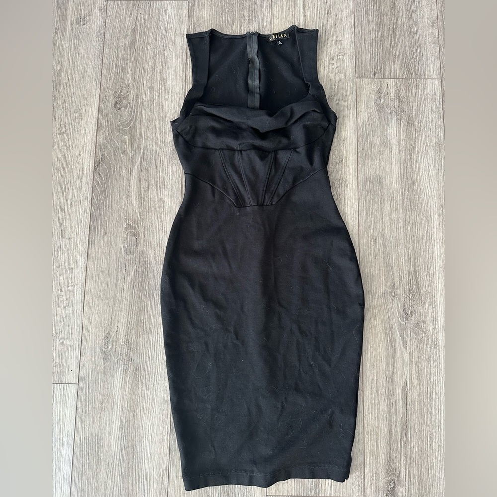 Chic Black Backless Dress